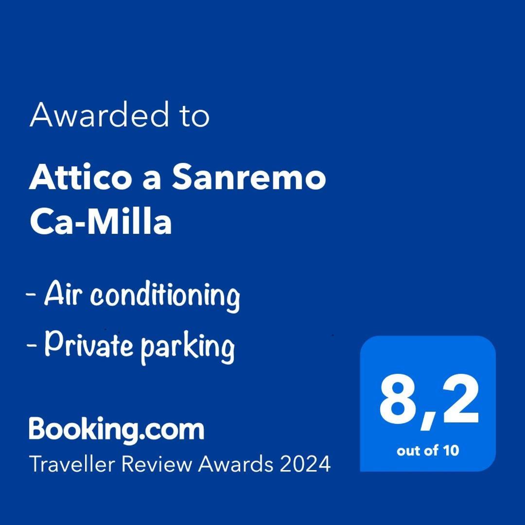 Апартаменты Ca-Milla Con Parcheggio Privato Санремо Экстерьер фото